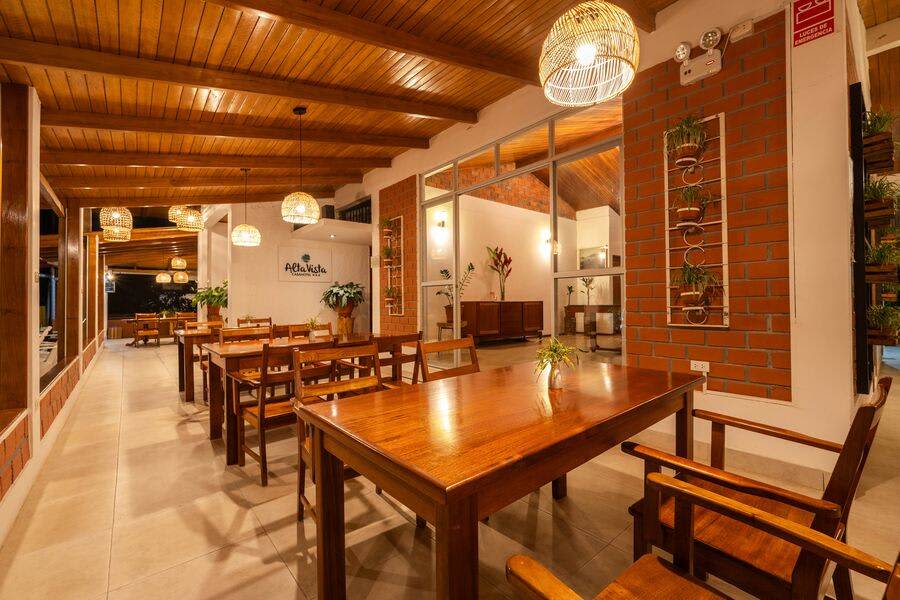 Restaurante de noche